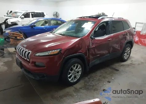 2015 Jeep Cherokee Latitude из США, поврежденный, VIN 1C4PJMCS7FW774008